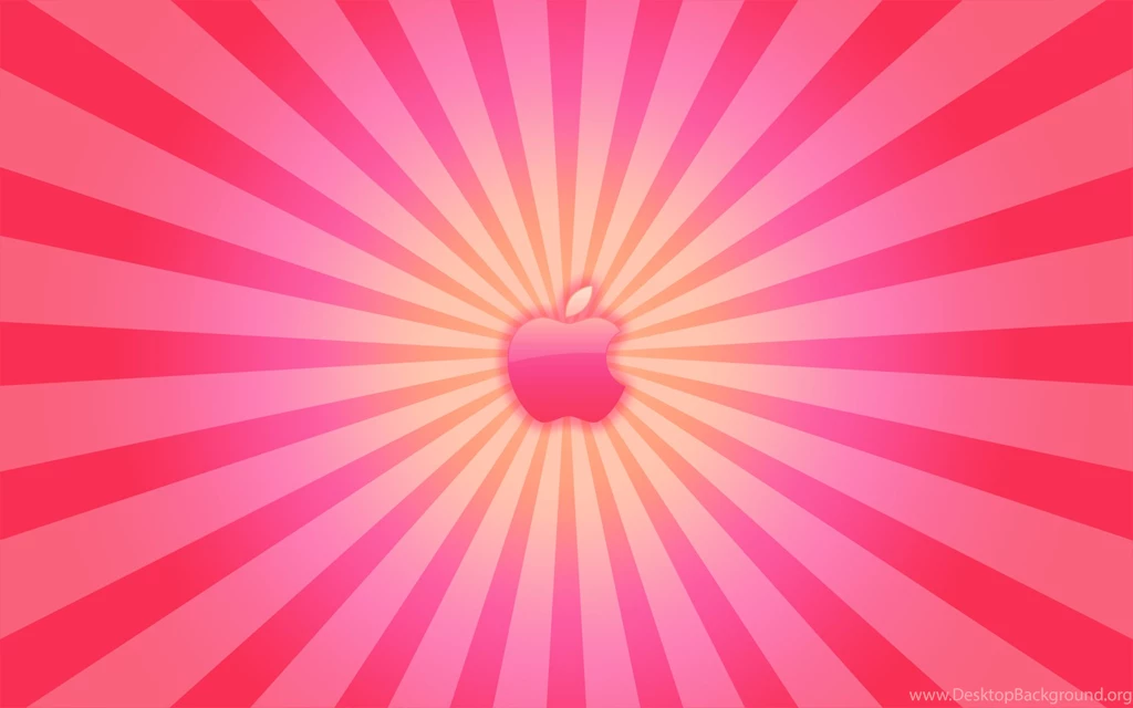 Apple In Pink Stripes Wallpapers 26303
