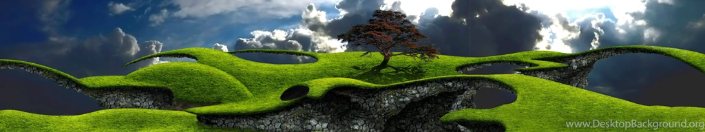 Spread Out Your Desktop With These Triple Monitor Wallpapers