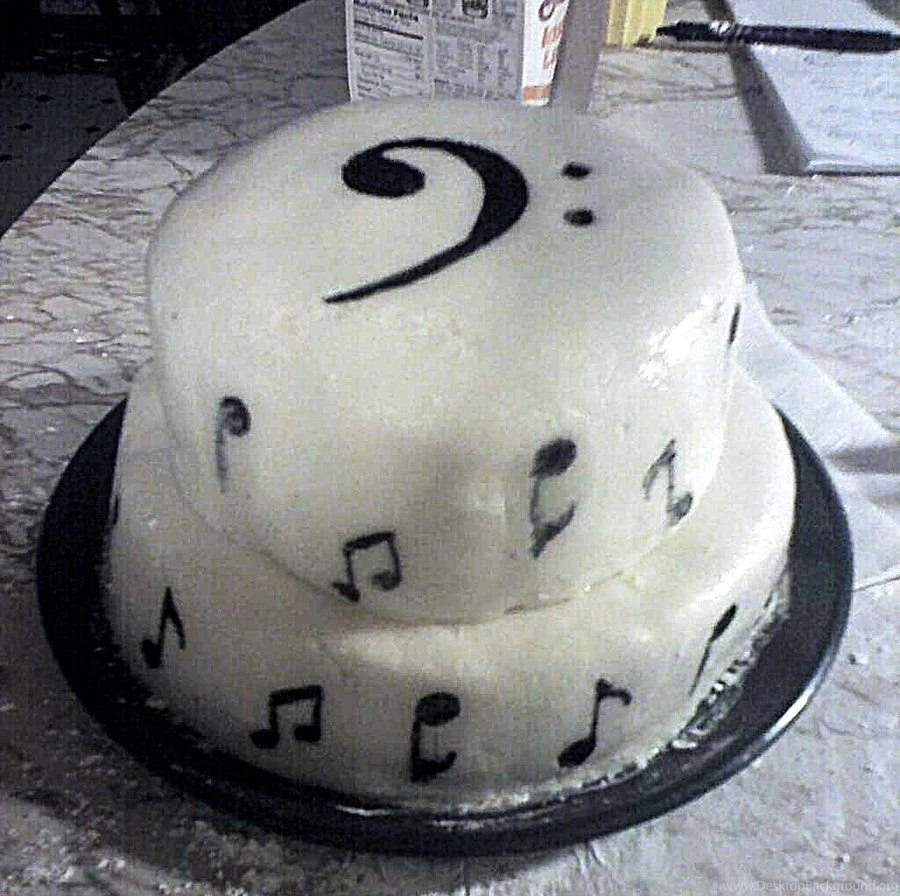 Bass Clef Cake By RachiePooh24 On DeviantArt