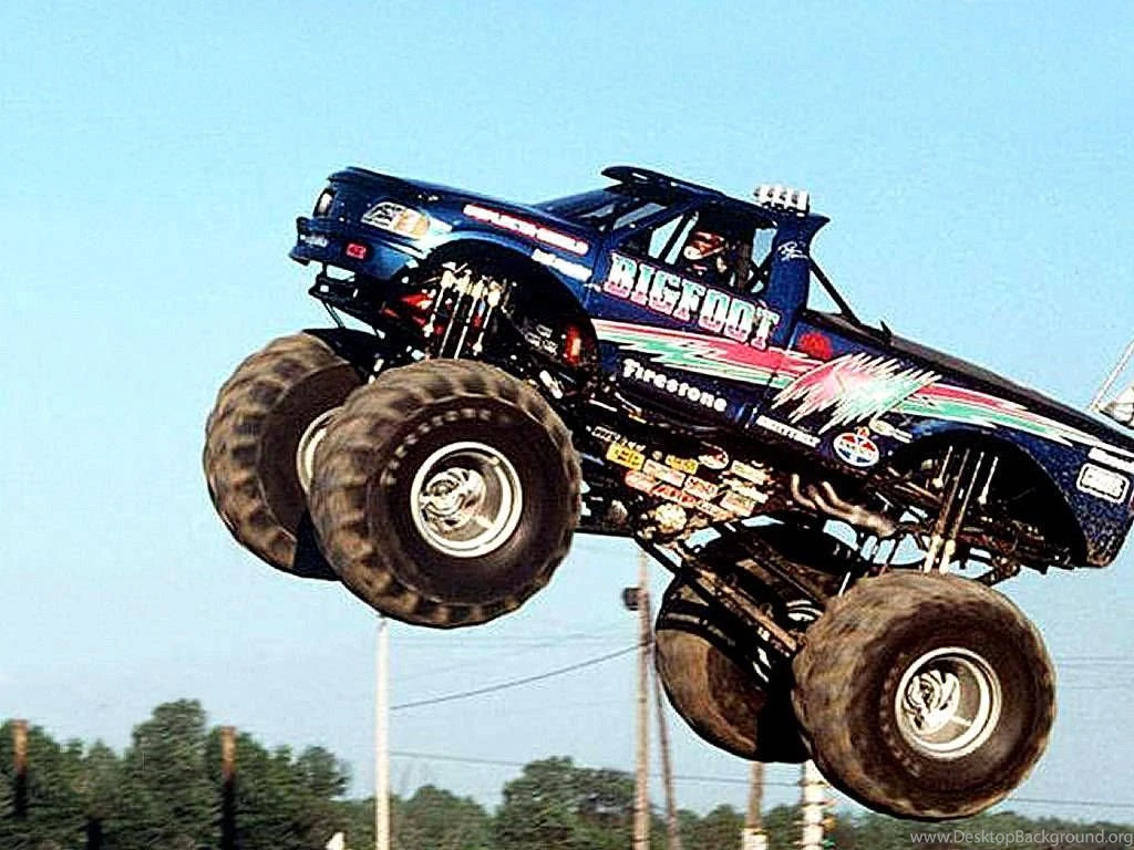 The Big Foot Monster Trucks Wallpapers   CarFoy