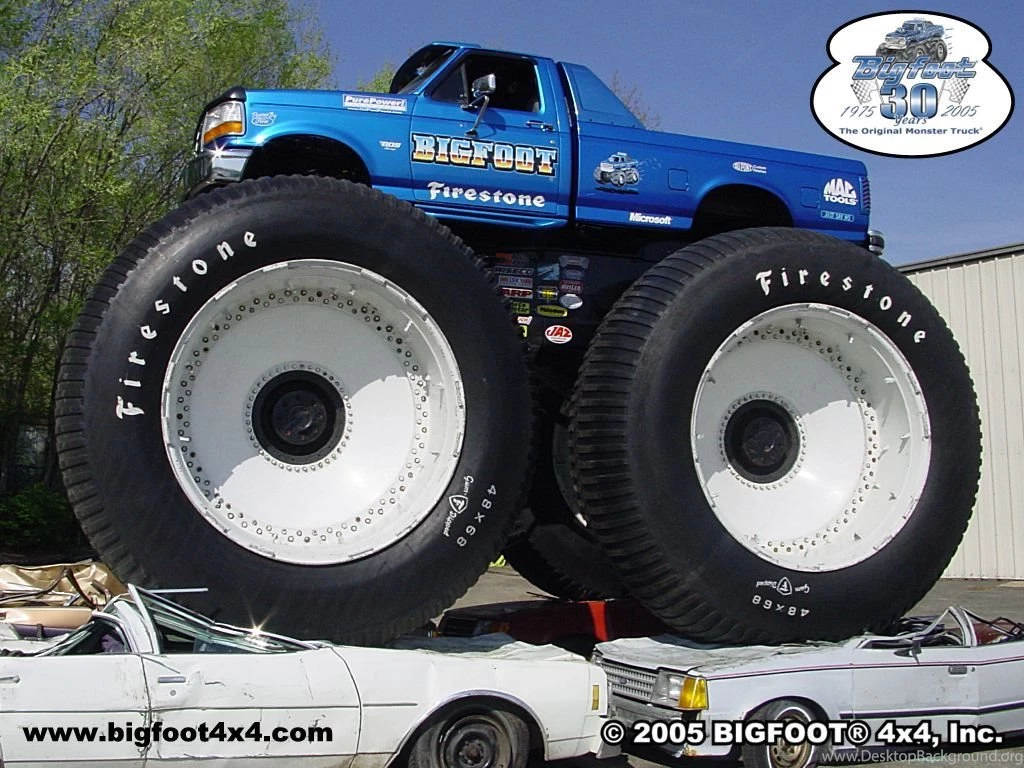 Wallpapers Monster Truck Bigfoot X Inc The Original 1024x768 ...