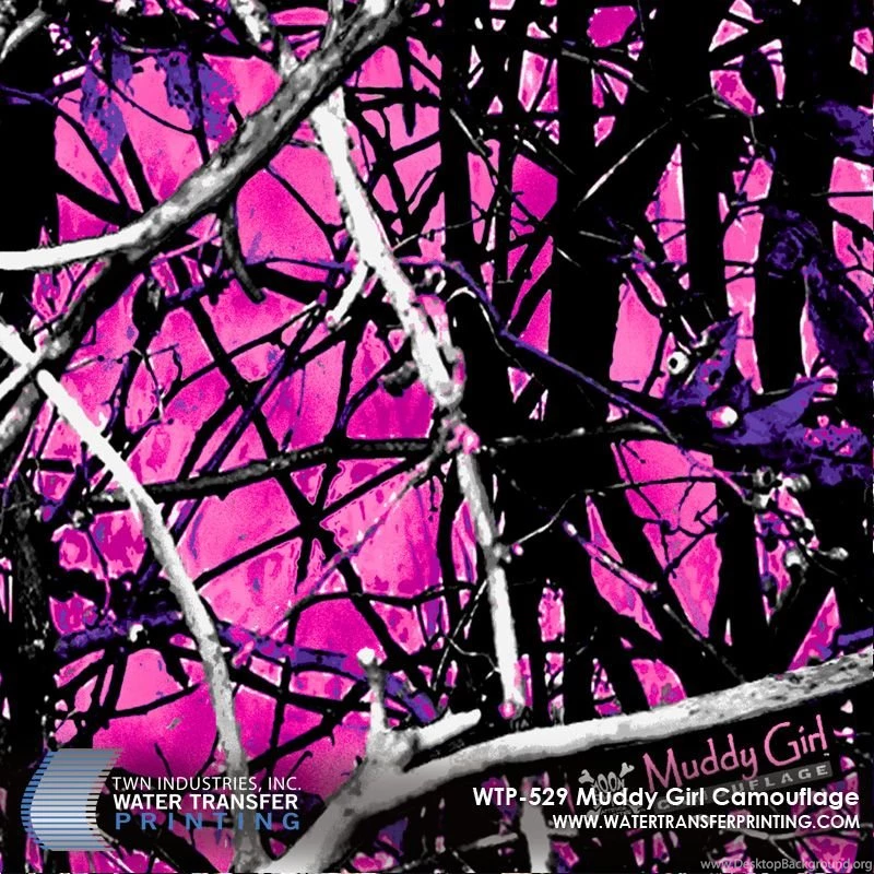 Camo Creek Hydrographics: Pattern Gallery