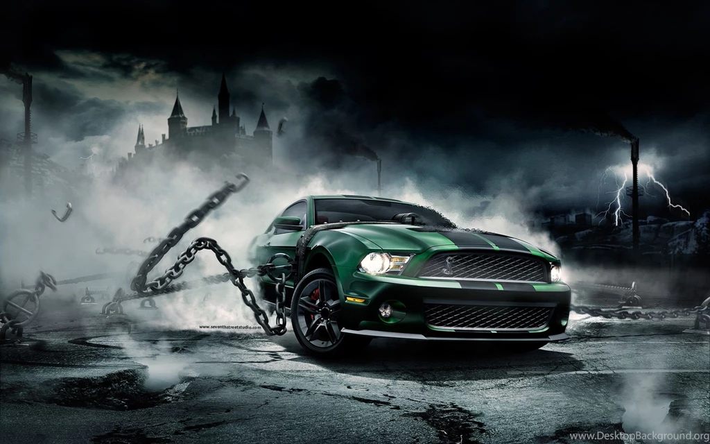 Ford Mustang Monster HD Wallpaper.