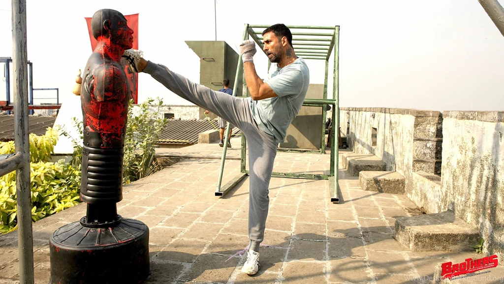 Akshay Kumar Stunt In Brothers Movie HD