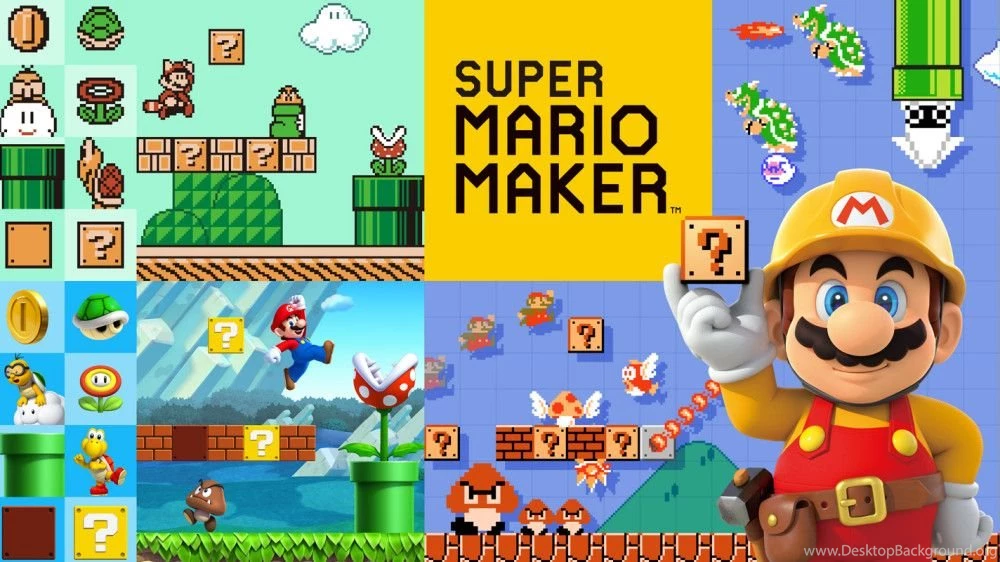 Super Mario Maker Now With Wallpapers Creator