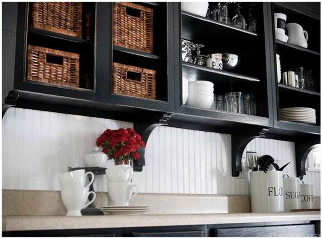 Affordable Kitchen Makeover Wallpapers Backsplash Desktop Background