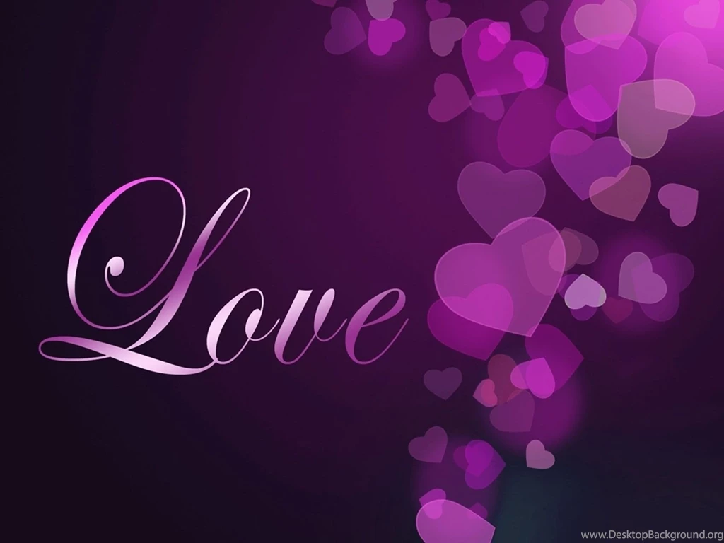 Gallery For   Cool Purple Hearts Backgrounds