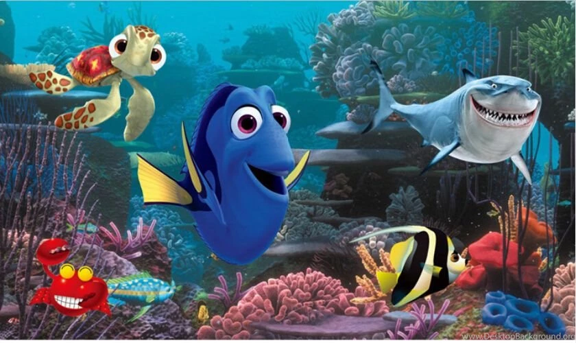 Finding Nemo Poster Wallpaper.