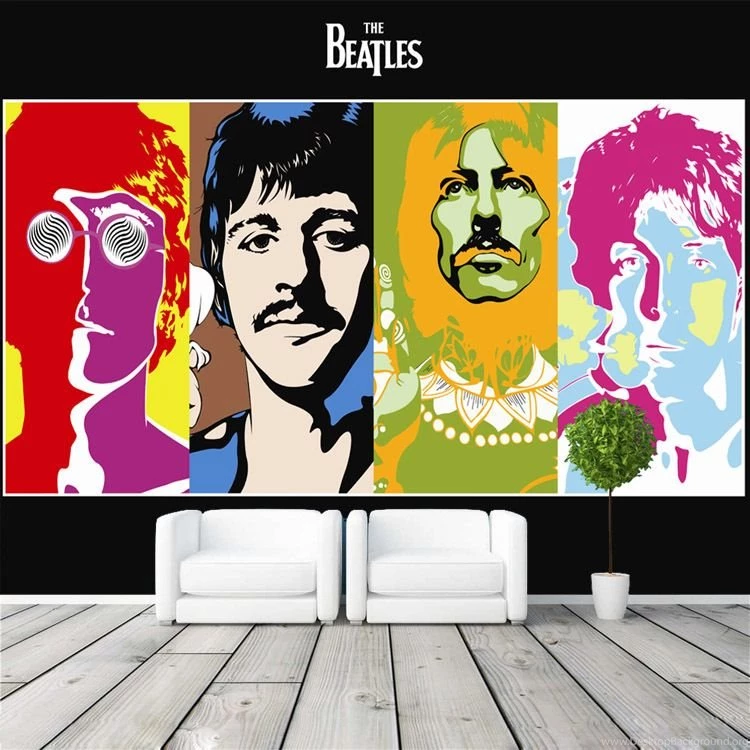 Aliexpress.com : Buy The Beatles Photo Wallpapers Music Band ...