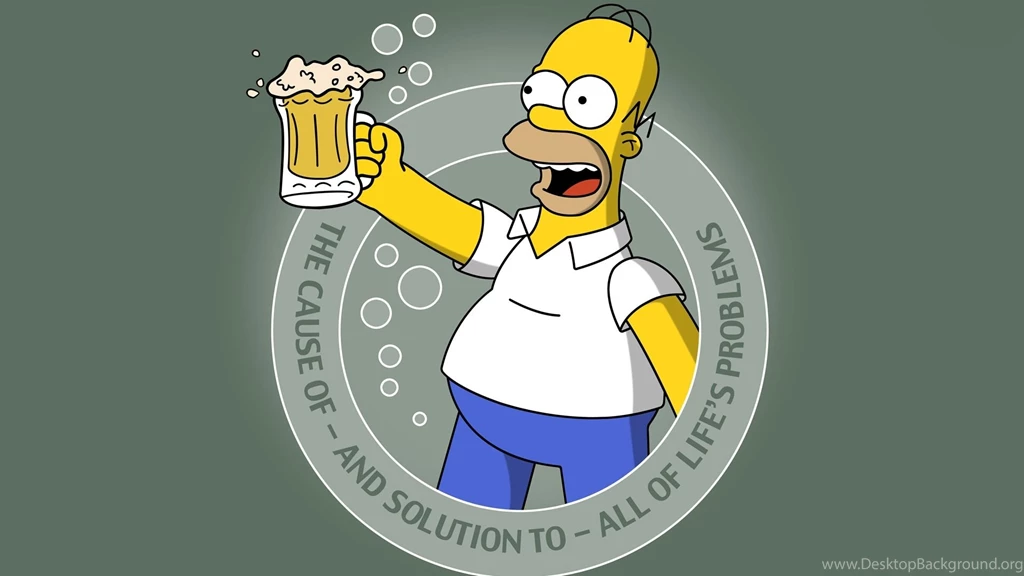 Homer Got Beer? Computer Wallpapers, Desktop Backgrounds ...