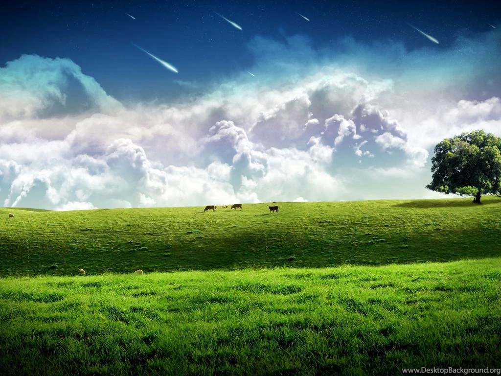 Meteor Shower Backgrounds Wallpapers 1024x768 Hd Wallpapers For ...