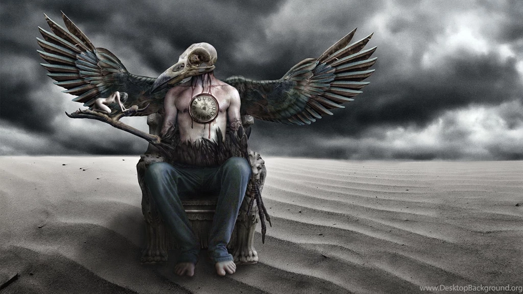 Dark Gothic Cg Digital Fantasy Skull Occult Wallpapers