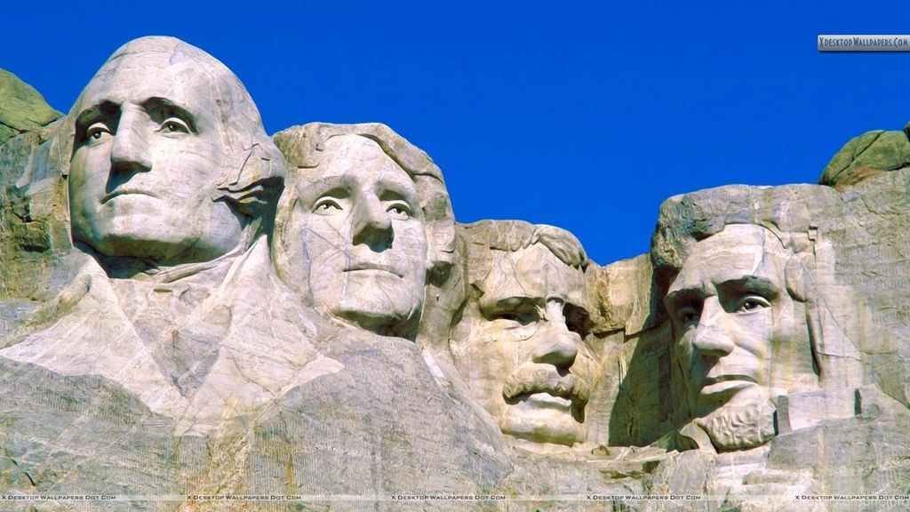 Presidential Portraits, Mount Rushmore National Monument Wallpapers