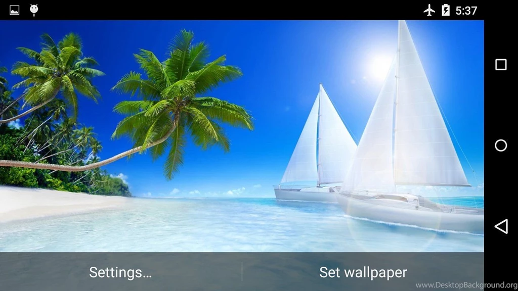 Tropical Beach Live Wallpapers   Android Apps And Tests   AndroidPIT