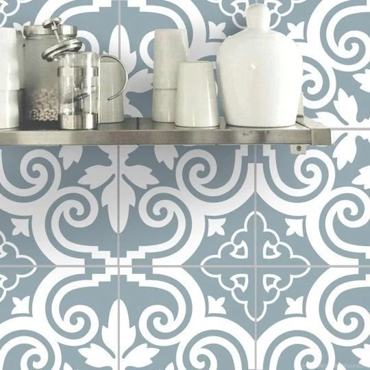 Dress Up Your Rental With Removable Wallpapers That Looks Like Tile ...
