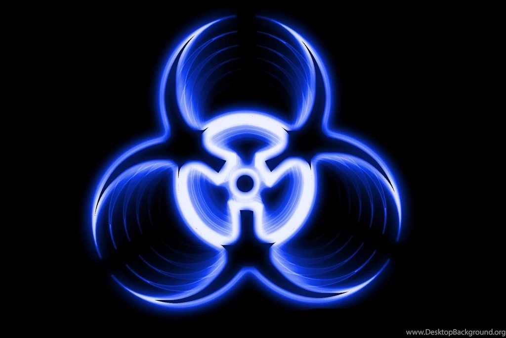 Gallery For Biohazard Symbol Wallpapers Blue