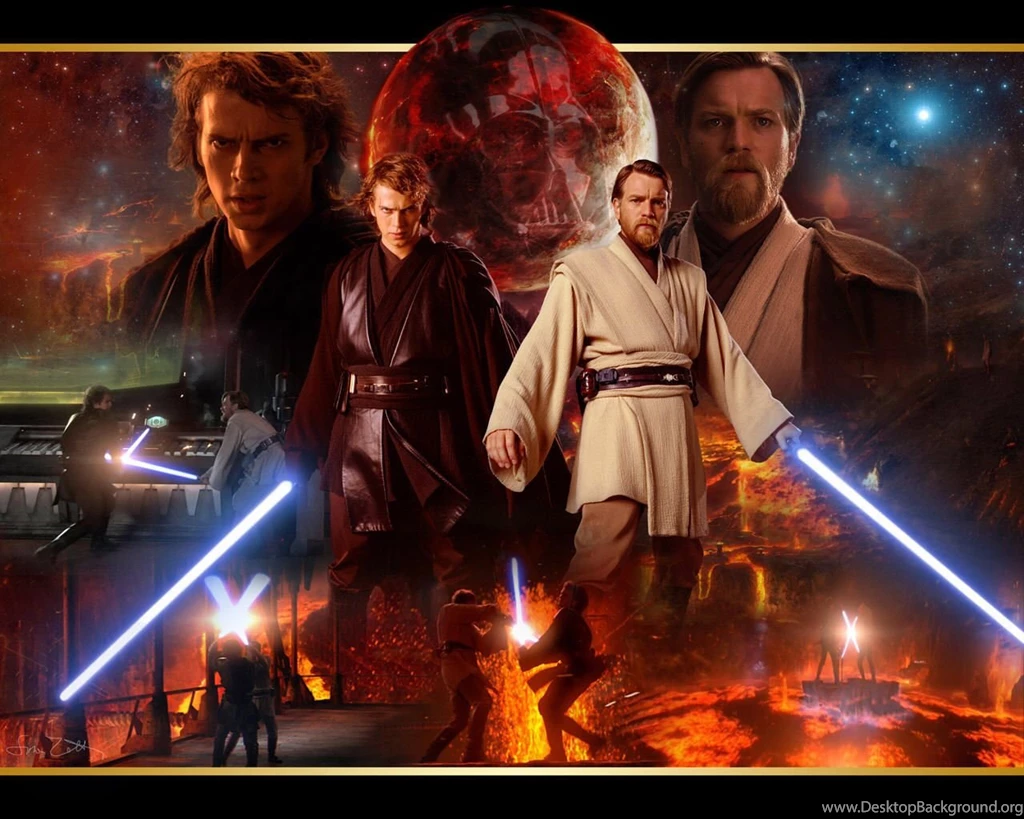 Anakin And Obi Wan Star Wars Revenge Of The Sith Wallpapers Desktop Background