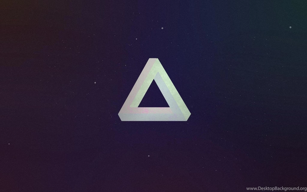 Hipster Triangle Post Modern Abstract Minimalist Art Wallpapers ...
