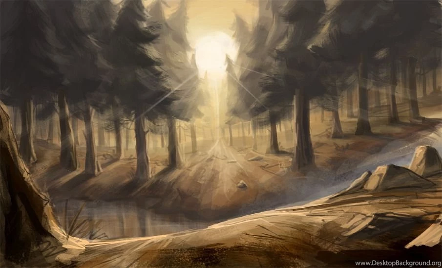 Animation Backgrounds Harry Wormald Digital Matte Painting ...