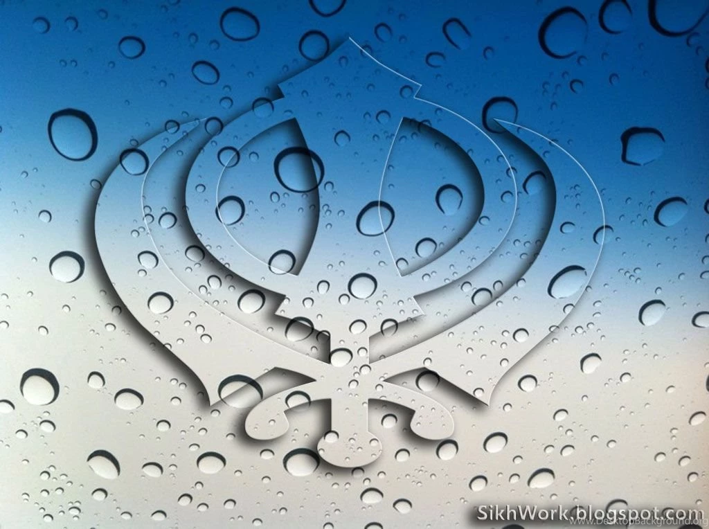 WATER DROPLETS KHANDA WALLPAPER