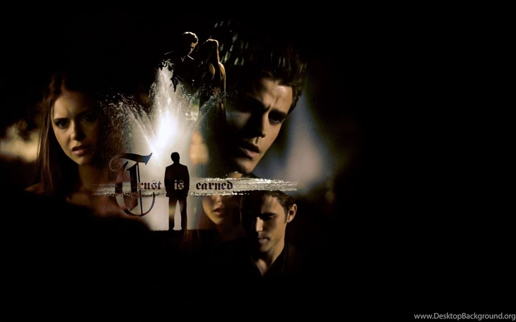 Stefan & Elena The Vampire Diaries Wallpapers (8765816) Fanpop