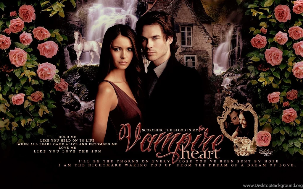 Delena The Vampire Diaries Wallpapers (25389372) Fanpop