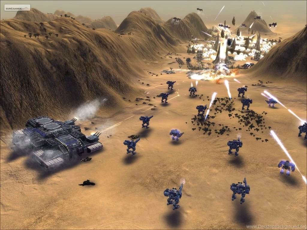 Supreme Commander: Forged Alliance Desktop Wallpapers