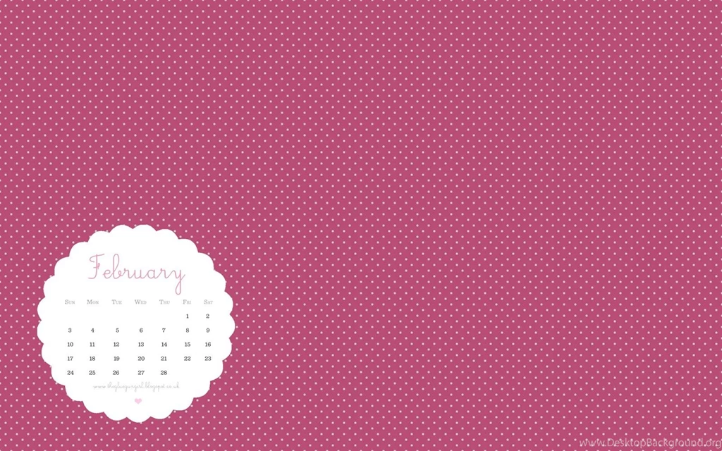 Thegluegungirl: DESKTOP CALENDAR WALLPAPER: FEBRUARY 2013