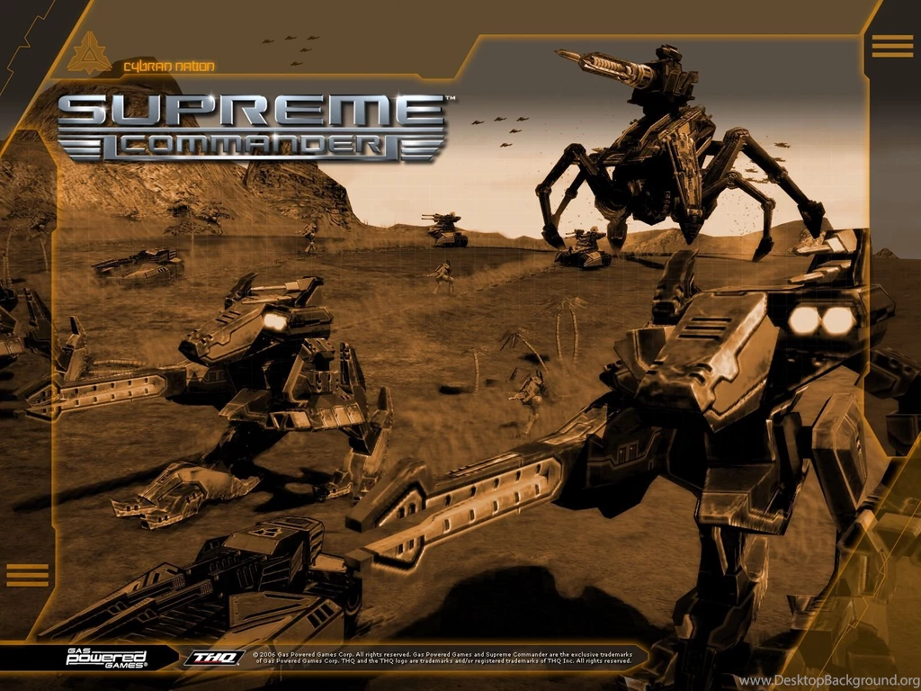 Обои Supreme Commander Supreme Commander 2 Russian Fansite