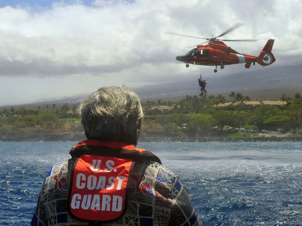 Coast Guard Helicopter Rescue   Desktop Wallpapers