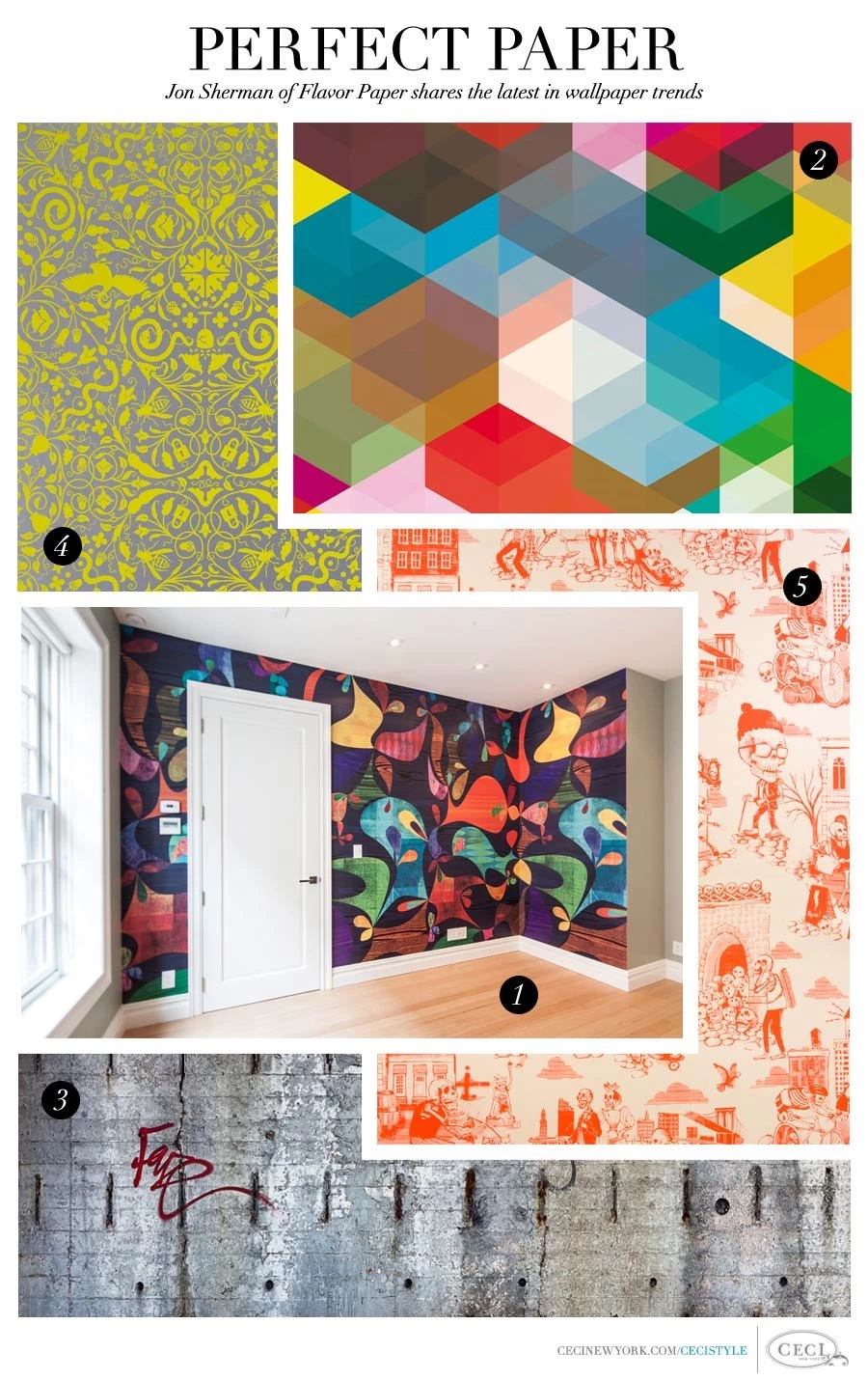 V106: Expert Style Tips – Five Current Wallpapers Trends By Jon ...