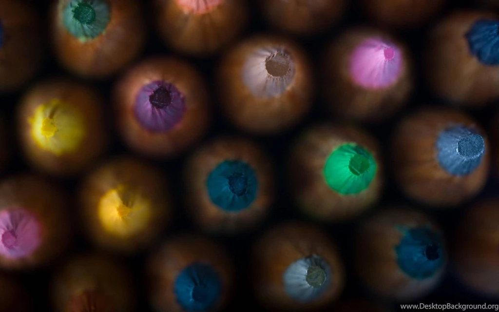 The Tips Of Colored Pencils Wallpapers And Images Wallpapers ...