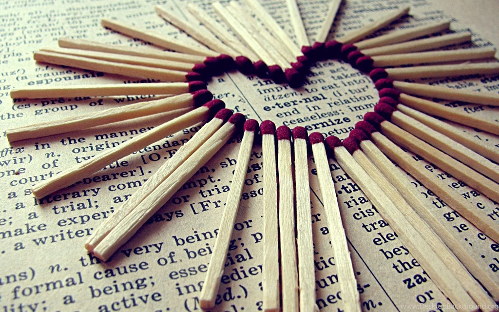 Download Desktop Wallpapers Love On The Tips Of Matches
