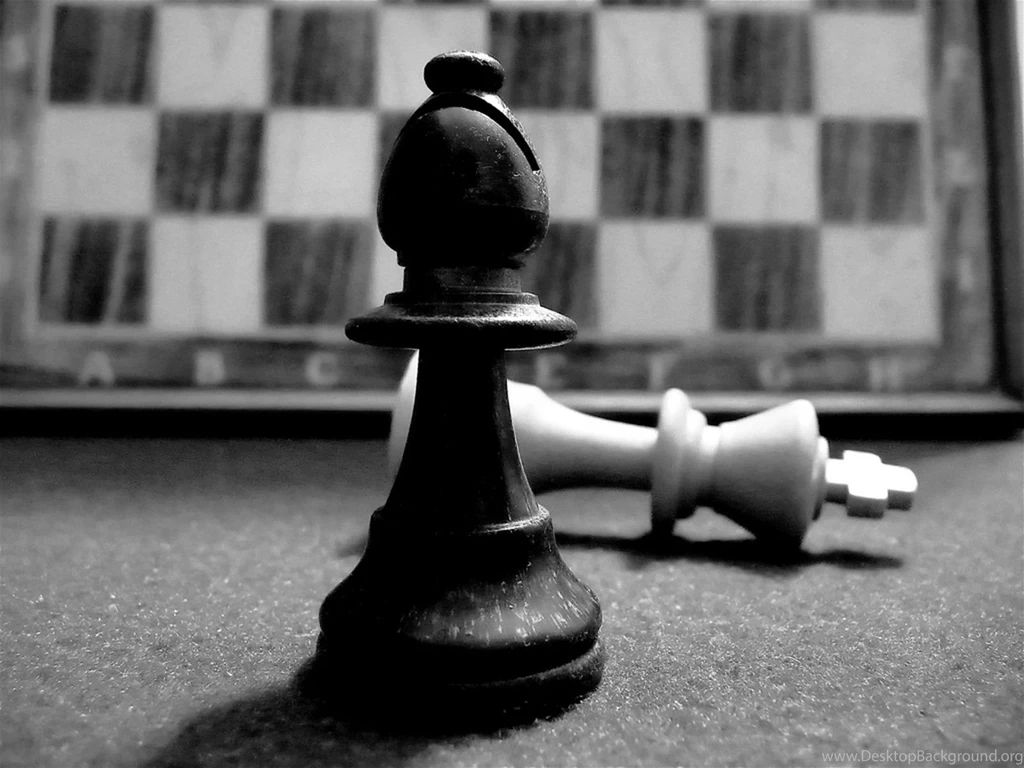 WallpaperWise.com • Download Chess Pieces Black And White