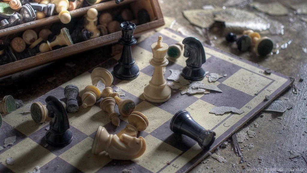 Chess Pieces And Chess Board HD Wallpapers For Desktop