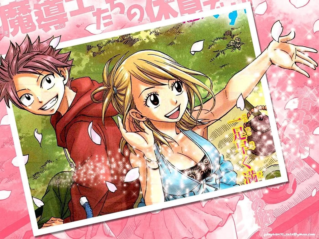 Download Lucy And Natsu Fairy Tail Free Wallpapers 1400x1050