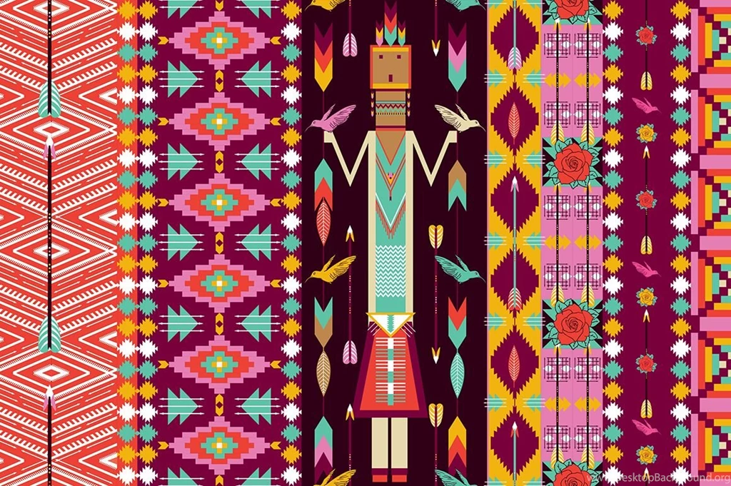 Pic > Colorful Aztec Backgrounds Tumblr