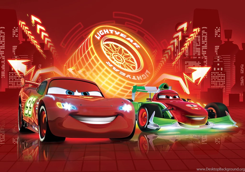 Large Wall Mural Photo Wallpapers FOR BOY'S Room Cars 2 Disney ...