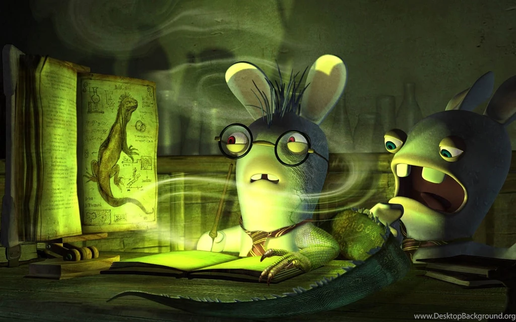Wallpaper: Funny Rayman Raving Rabbids Wallpapers