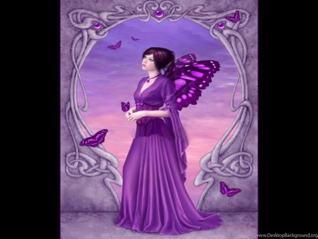 Purple Fairy Wallpapers Desktop 24 Desktop Wallpapers ...