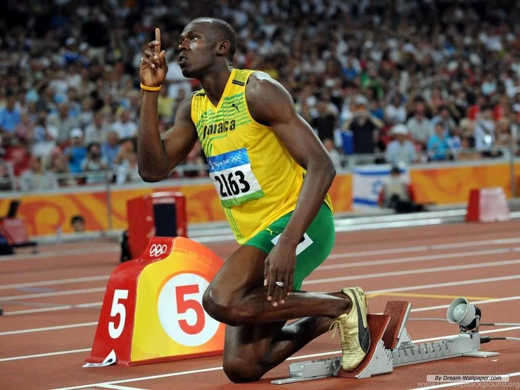 Free Wallpapers   Free Sport Wallpapers   Usain St.Leo Bolt ...