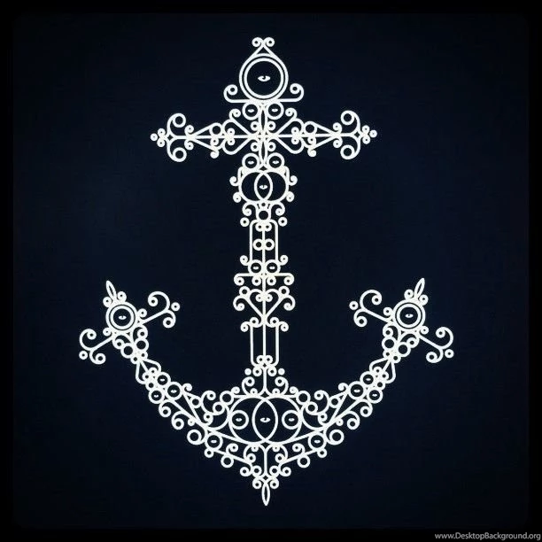 Intricate Lace Anchor Wallpapers