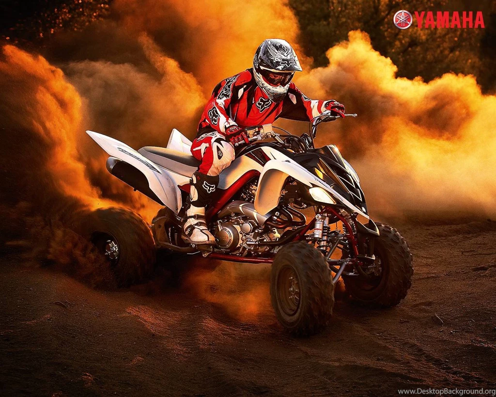 Red Yamaha ATV Wallpapers High Resolution Stock