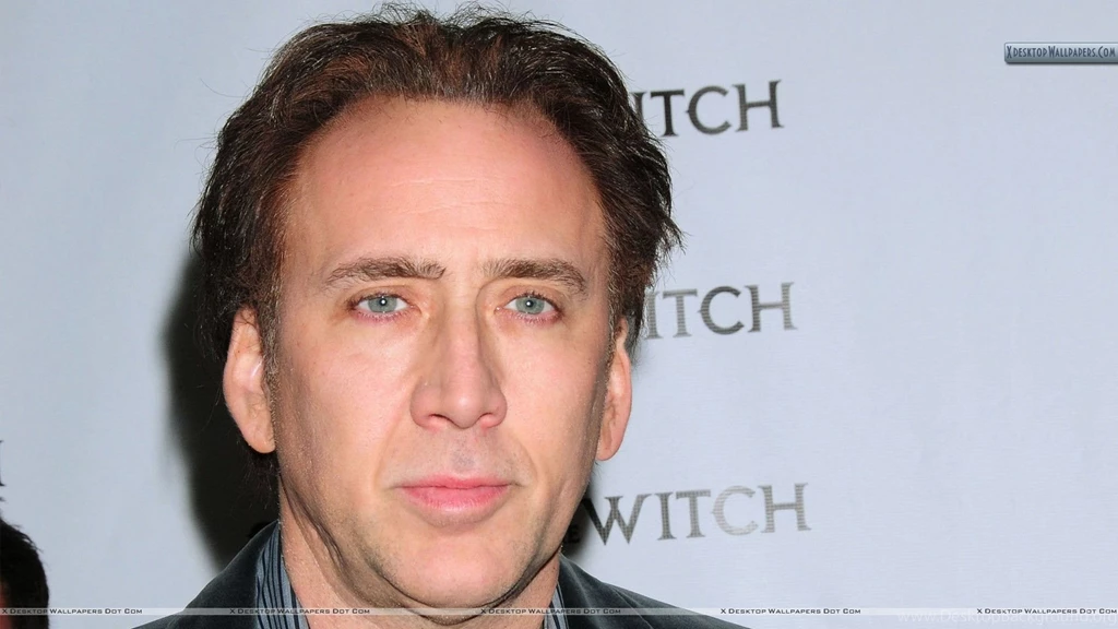 Nicolas Cage Face Closeup On Event Wallpapers