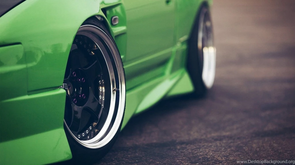 Green Car Unique Wheels Photo HD Wallpapers FreeWallsUp