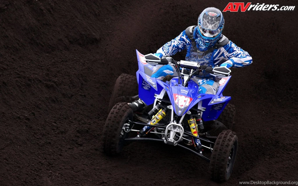 GNCC ATV Racer Johnny Gallager On His Yamaha YFZ450R ATV ...