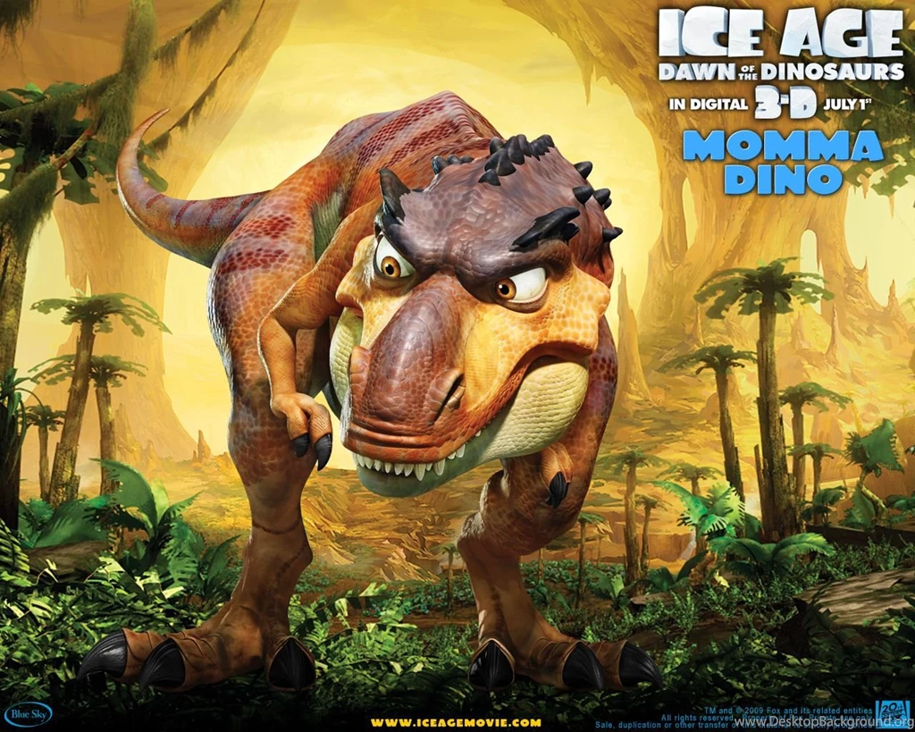 Ice Age 3! Ice Age 3: Dawn Of The Dinosaurs Wallpapers (25462557 ...