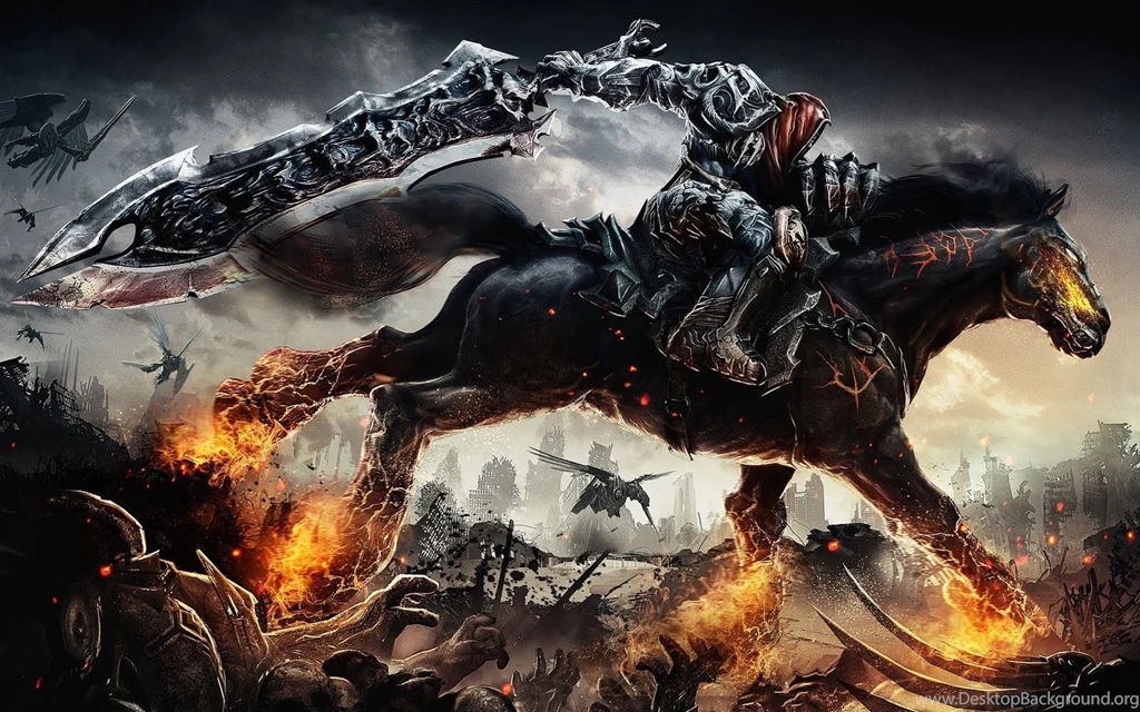 Evil Dead Darksiders Horses Awesomeness Clown Wallpapers ...