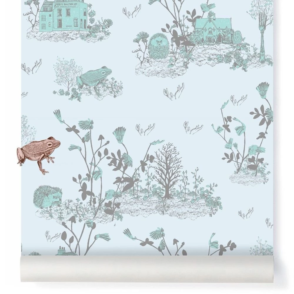 Sian Zeng Woodland Magnetic Wallpapers And Magnets   Grey Blue ...