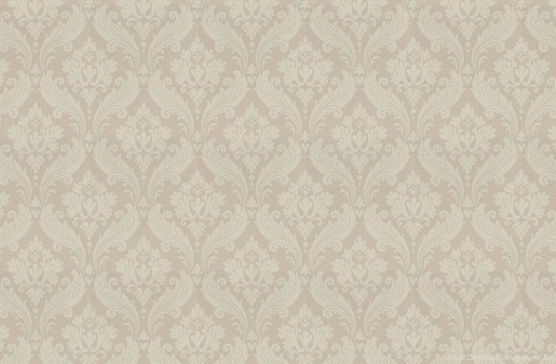 Vintage Flock Taupe Wallpapers